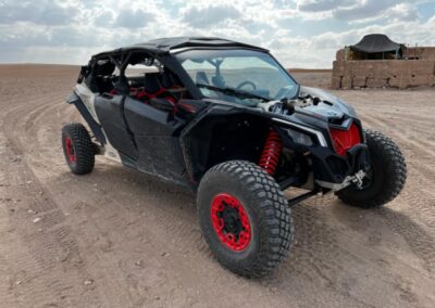 Can am X3 Turbo en famille à Agafay